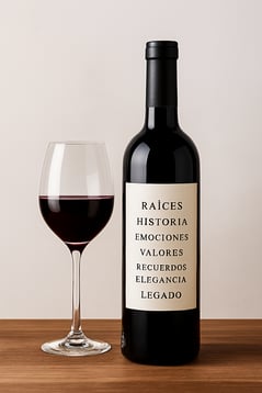ETIQUETA EN BLANCO CON EL PROCESO
